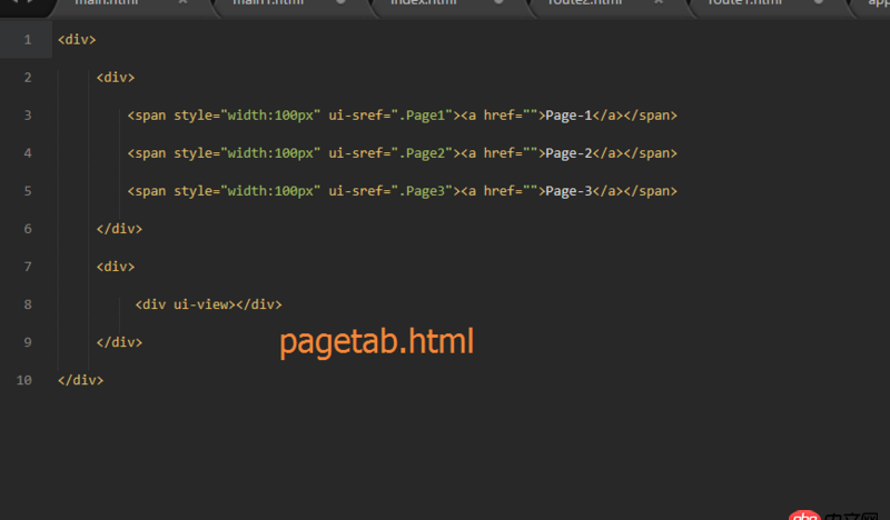 angular.js - 我copy官方ui-router到本地無法運行