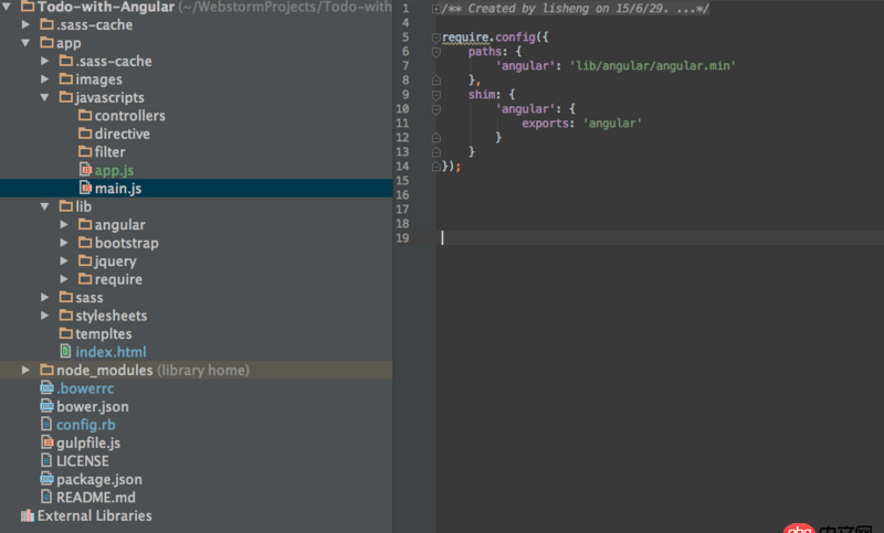 angular.js - 關于Angular和RequireJS的問題怎么結合