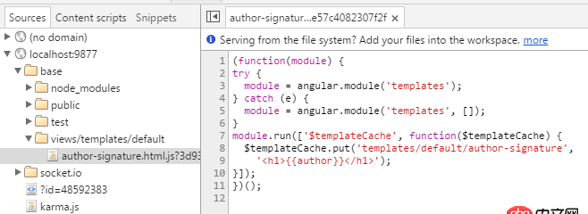 angular.js - angularjs requirejs karma directive templateUrl 測試失敗(哎呦喂)