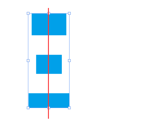 ps怎么將多個對象進行水平居中對齊