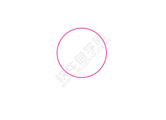 ps怎么畫空心圓環的方法