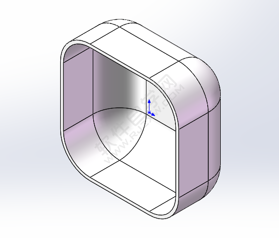 solidworks如何抽殼一部分