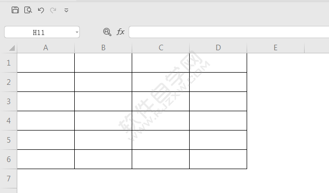 WPS表格中怎么把單元格線框設(shè)置無(wú)框線