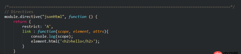 angular.js - Angular directive遇到的一個問題,急救