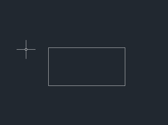 cad矩形里面畫小矩形