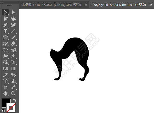 ai繪制貓咪剪影