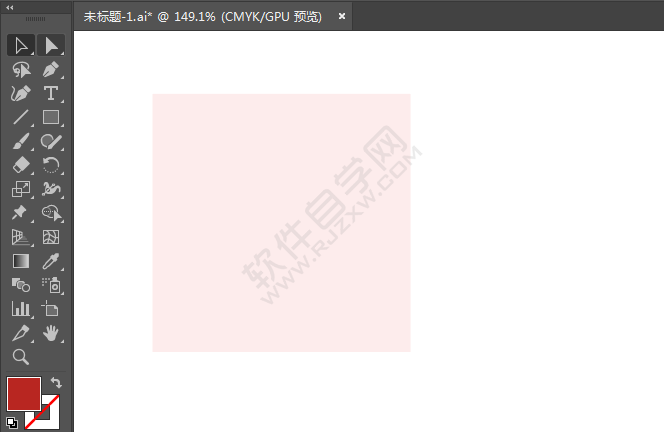 ai繪制必勝客標志的方法