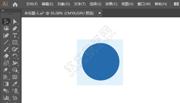 ai繪制商場標識的方法
