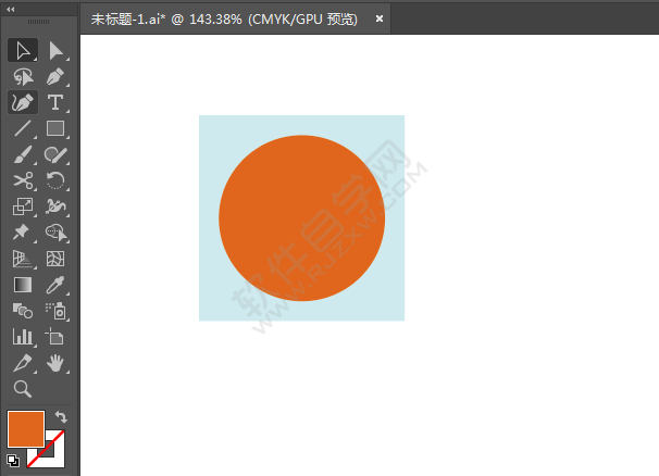 ai繪制甜品圖標的方法