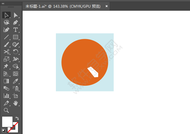 ai繪制甜品圖標的方法