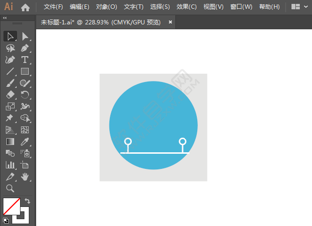 ai繪制大樓標(biāo)識(shí)的方法