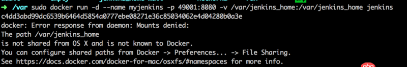 linux - Docker啟動jenkins失敗?
