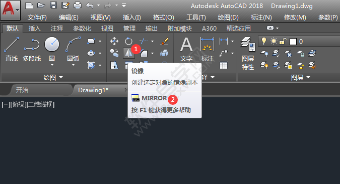 CAD怎么把文字鏡像反過來