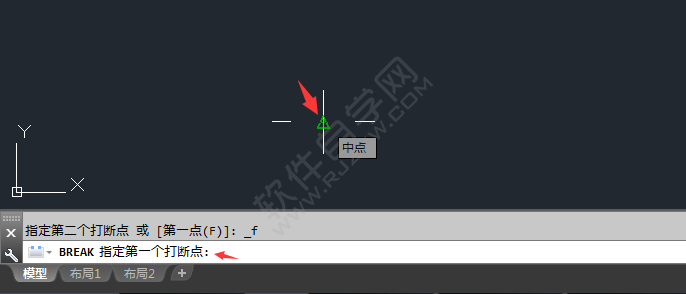 CAD怎么打斷于點(diǎn)