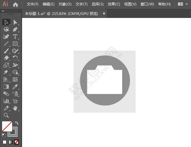 攝影店標識圖標繪制