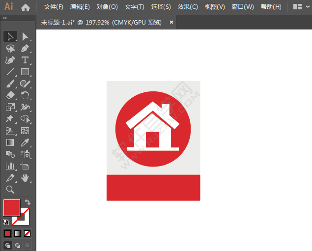 小區標識圖標的繪制