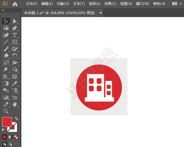 酒店小區標識圖標繪制