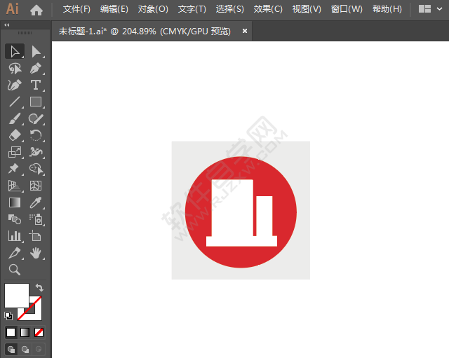 酒店小區標識圖標繪制