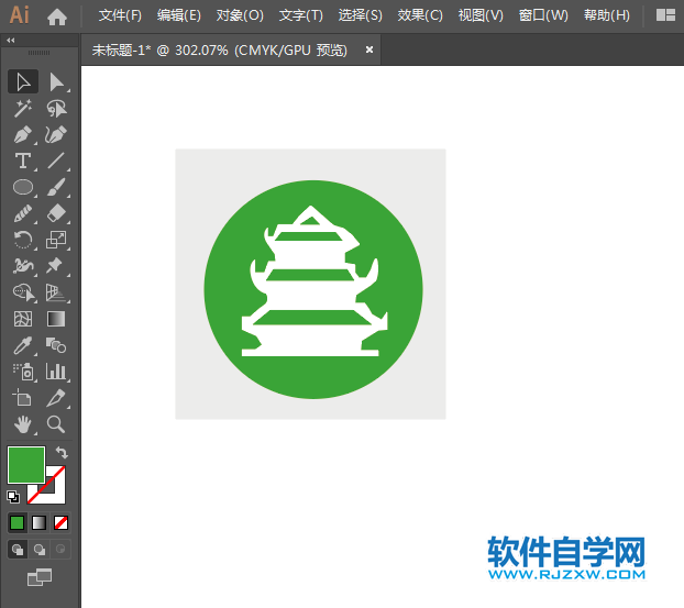 塔樓標(biāo)識(shí)的繪制方法