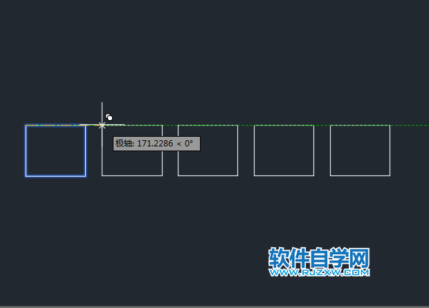 cad等距離復制N個