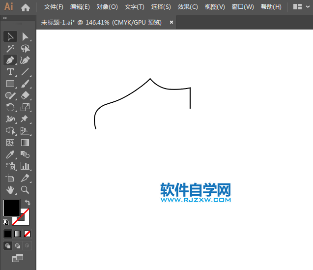 男鞋簡筆畫用ai繪制的方法
