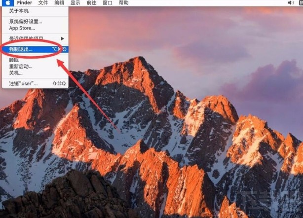 macOS系統強制退出程序的方法