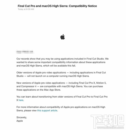 哪些專業(yè)應(yīng)用兼容macOS High Sierra？哪些專業(yè)應(yīng)用不兼容macOS High Sierra