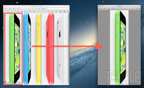 蘋(píng)果MAC系統(tǒng)中怎么利用“預(yù)覽”程序剪裁圖片