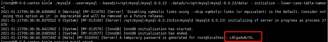 mysql8.0.23 linux(centos7)安裝完整超詳細教程