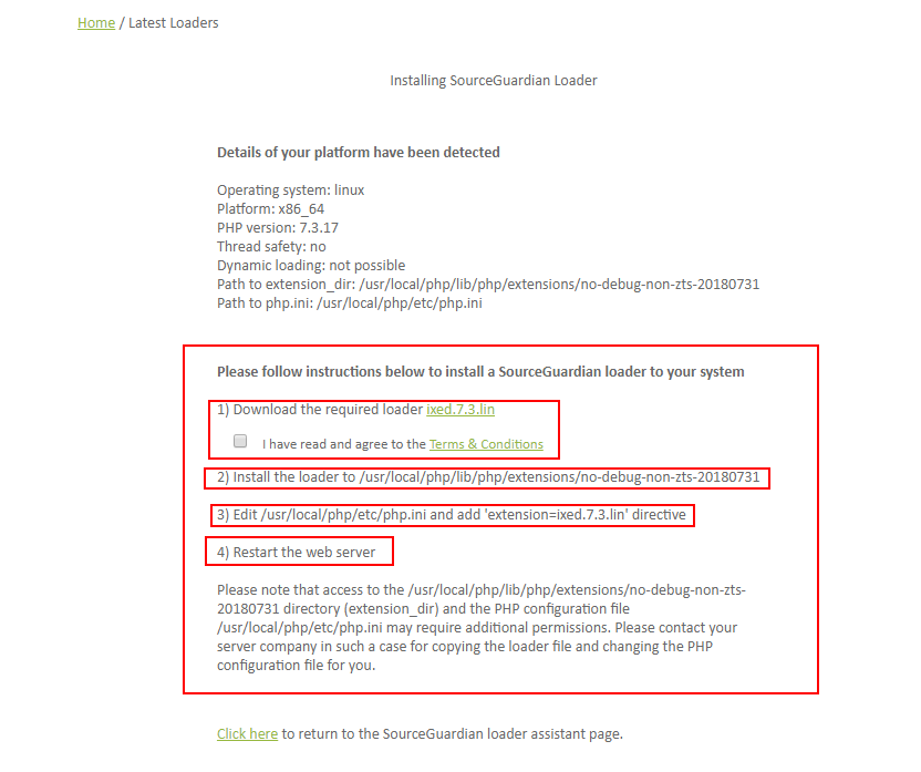 linux系統虛擬主機開啟支持SourceGuardian(sg11)加密組件的詳細步驟