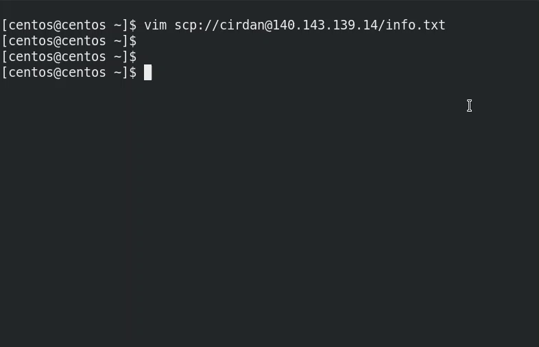 在Linux系統中使用Vim讀寫遠程文件的命令詳解