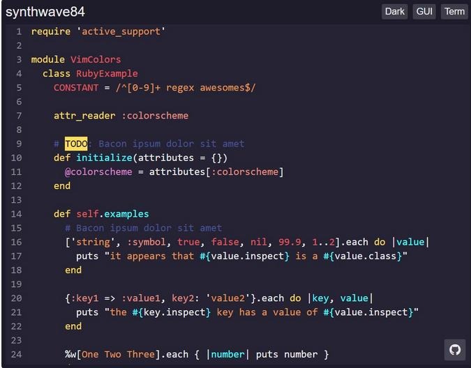 Linux如何在Vim中更改顏色和主題