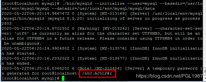 Linux下安裝mysql-8.0.20的教程詳解