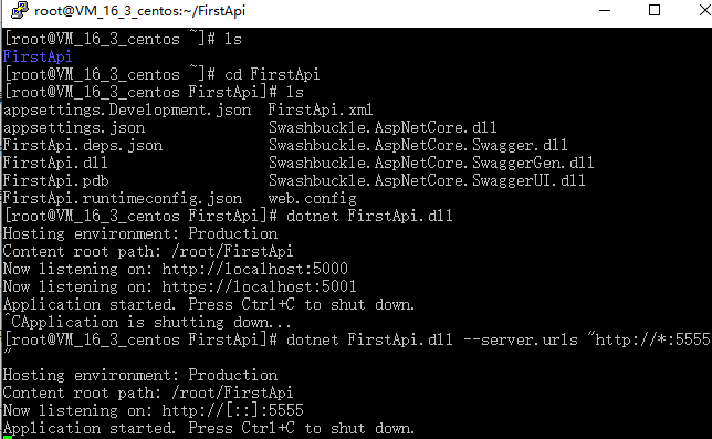 .Net Core WebApi部署在Linux服務器上的方法