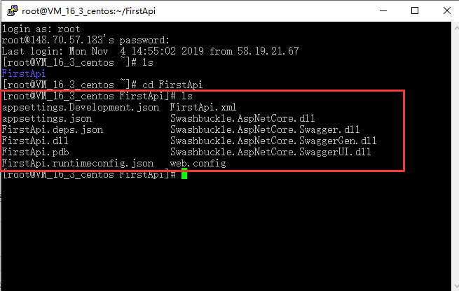 .Net Core WebApi部署在Linux服務器上的方法