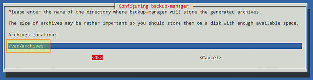 Linux 上使用 backup-manager 進(jìn)行系統(tǒng)備份