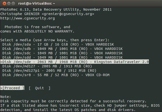 使用 Linux 文件恢復工具恢復rm -rf刪除的文件