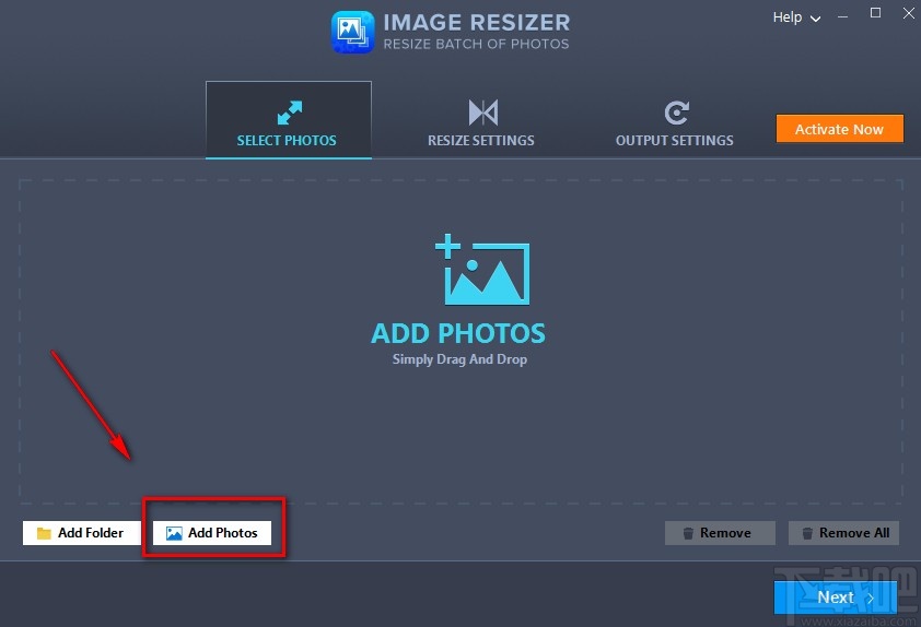 Image Resizer旋轉圖片的方法