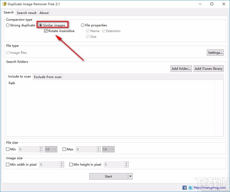 Duplicate Image Remover Free清理重復(fù)圖片的方法