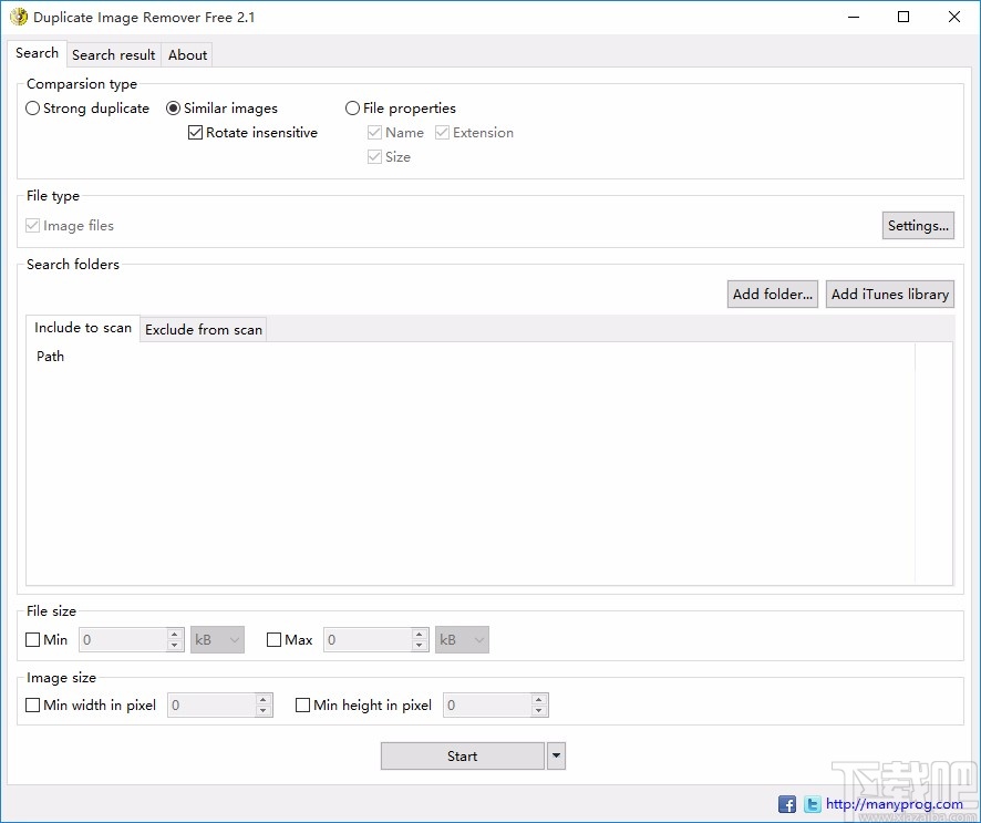 Duplicate Image Remover Free清理重復(fù)圖片的方法