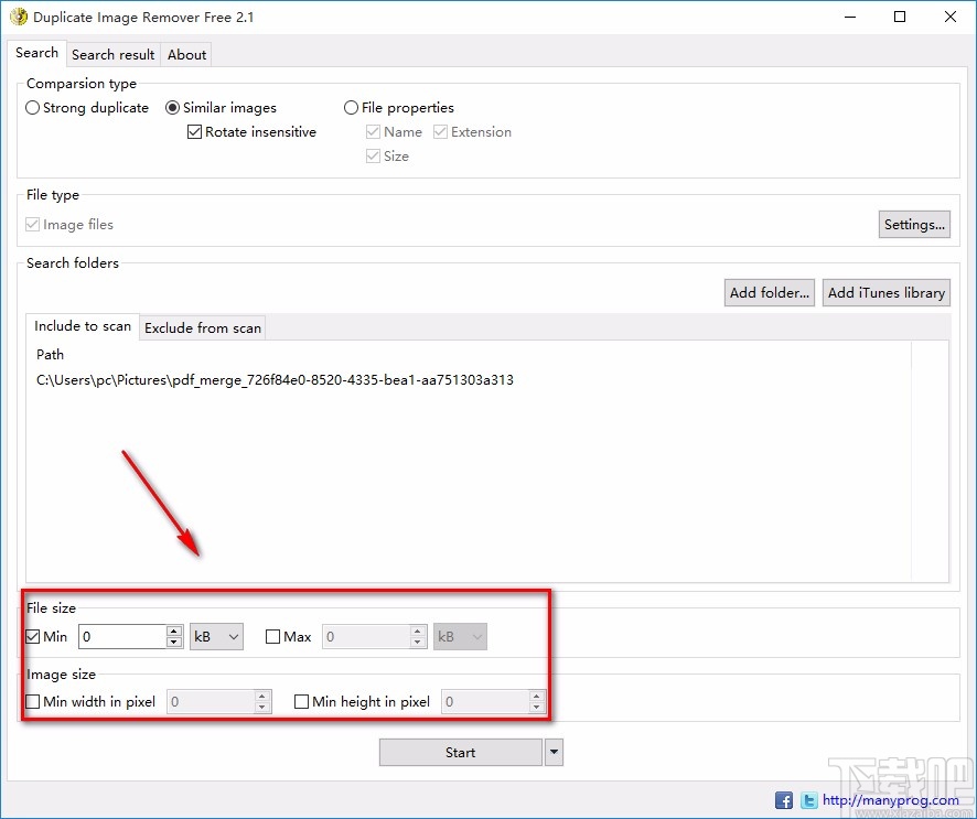 Duplicate Image Remover Free清理重復(fù)圖片的方法