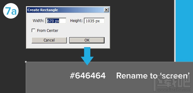 PS教程:教你制作扁平化手機