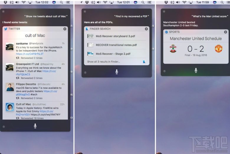 macOS Sierra如何將Siri搜索結果固定到Sierra通知中心