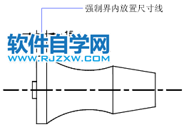 CAD2020關于適應尺寸界線內的標注文字