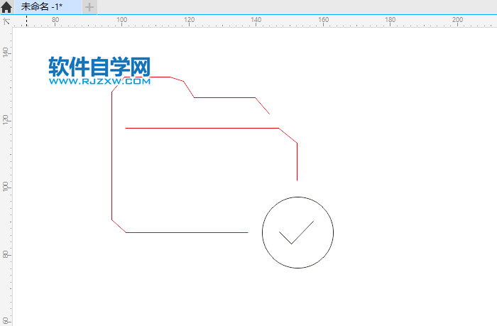 CorelDRAW2020怎么畫文件夾圖標(biāo)