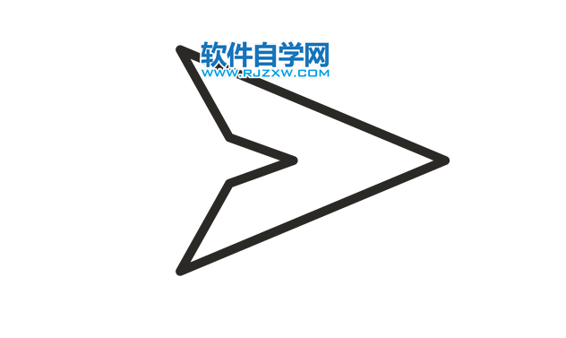 CorelDRAW2020設計一個發送圖標