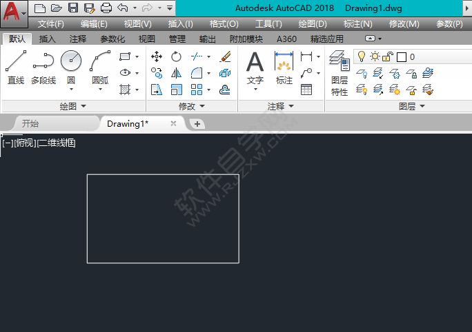 cad中矩形中心點(diǎn)怎么找