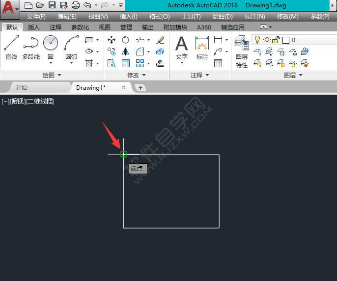 cad端點怎么取消