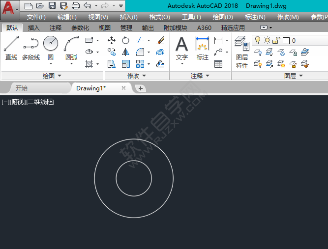 cad中怎么找圓心