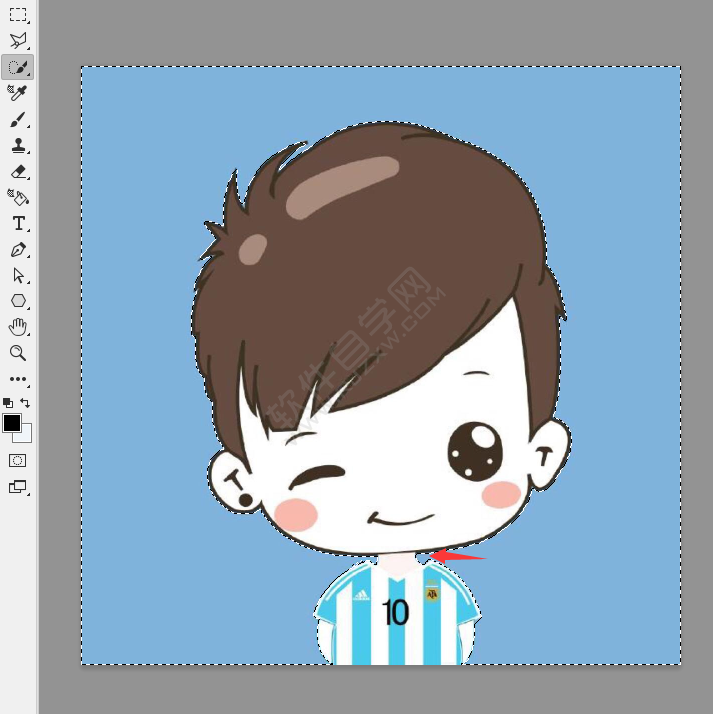 ps怎么摳圖下來